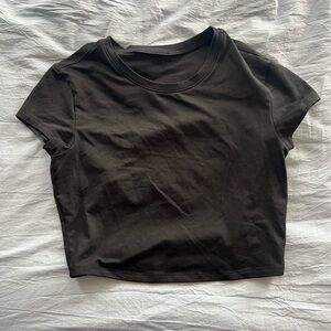 Alo Yoga Alosoft Cropped Finesse Short Sleeve